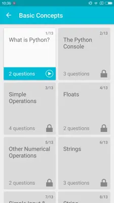 Learn Python android App screenshot 0